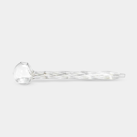 Pipe en verre en spirale | 13 cm et 20 cm