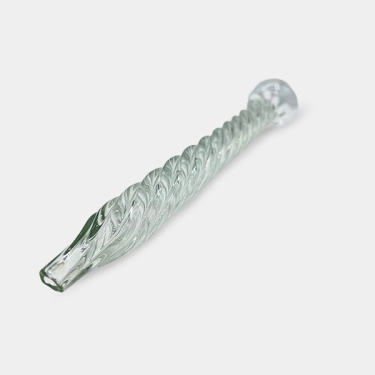 Pipe en verre en spirale | 13 cm et 20 cm