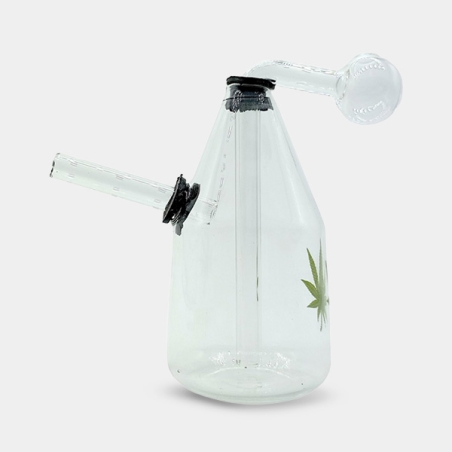 Pipe à eau en verre en forme de poire de 14 cm | GB