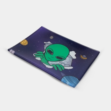 Plateau en verre Alien 16x12 GB design créatif premium
