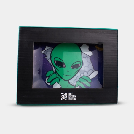 Plateau en verre Alien 16x12 GB design créatif premium