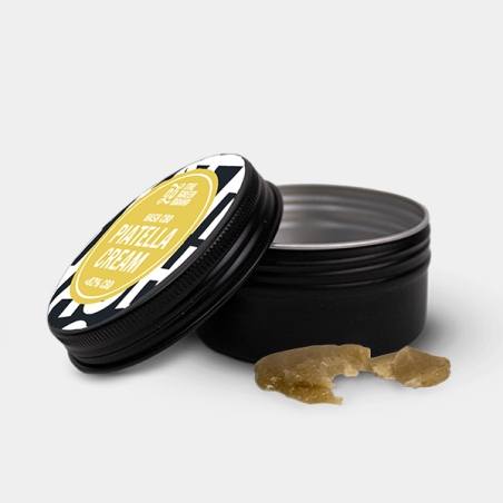 Pot ouvert + Hash Piatella Cream CBD GB