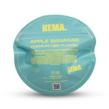 Fleurs Apple Bananas Cali CBD KEMA 18 %