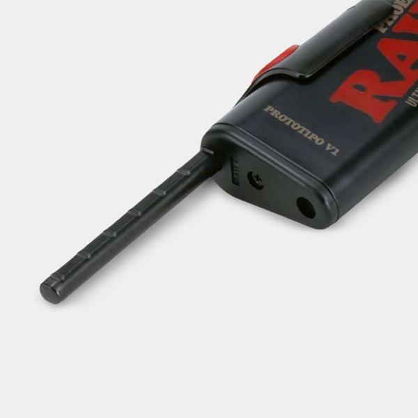 Briquet Raw Phoenix 3 en 1 Noir avec étui à cônes inférieur