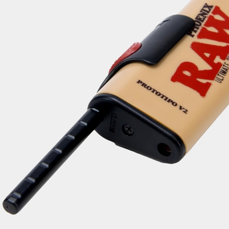 Briquet Raw Phoenix 3 en 1 beige avec tasseur inférieur