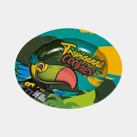 Cendrier en métal Tropicana