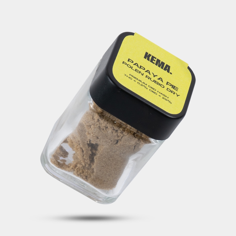 Hash CBD Pologne Blond Sec 'Papaya Pie' KEMA pot 15 g