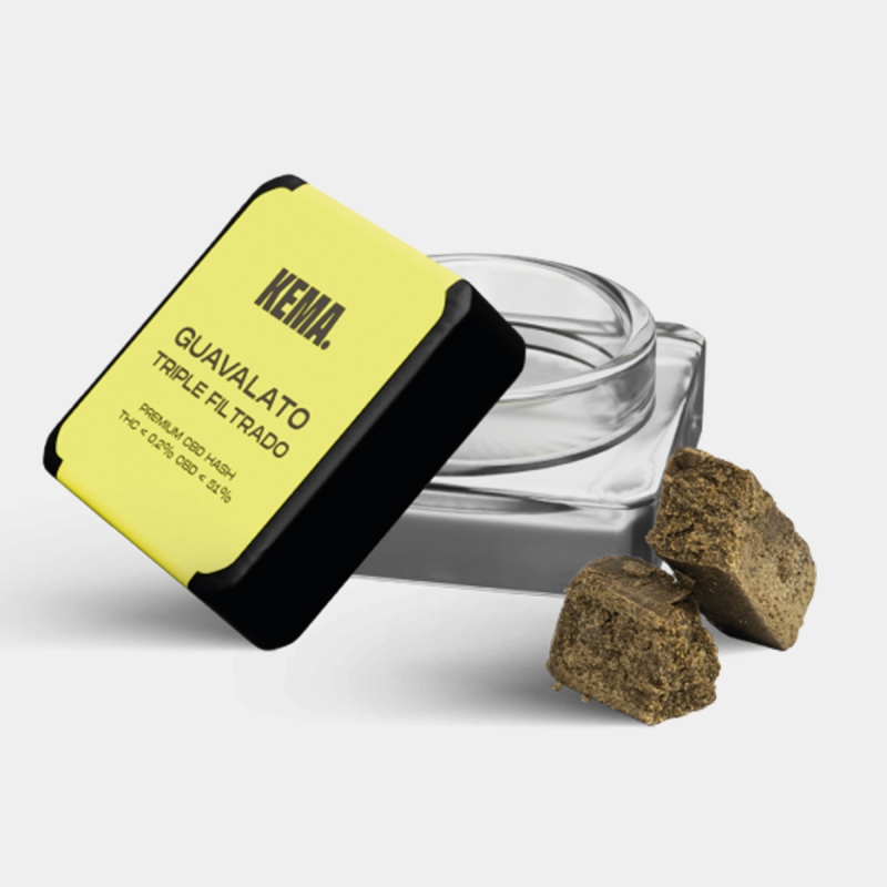 Hash CBD Triple Filtré 'Guavalato' KEMA 3g ouvert