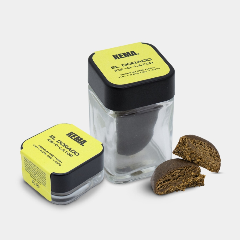 View Hash CBD Ice-o-lator « El Dorado » KEMA tous formats