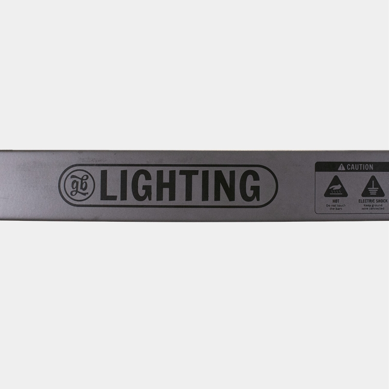 Logo GB Système LED dimmable 300 W noir Ultra GB Lighting