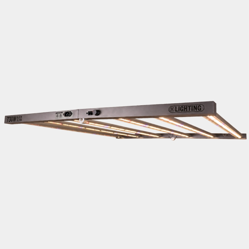 Système LED dimmable 730 W Black Ultra GB Lighting allumé