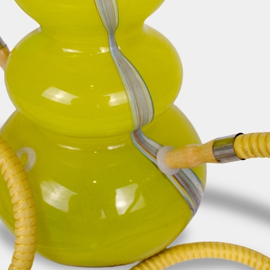 Bang Billy Bang Thornton 56 cm base jaune avec tuyau