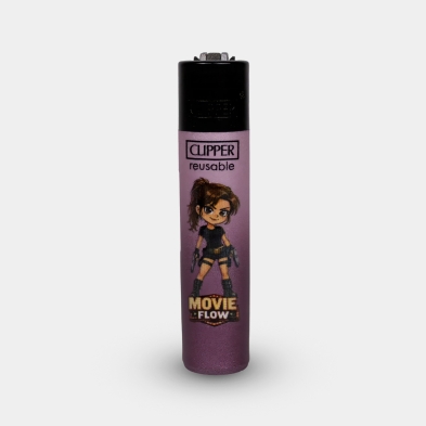 Briquet Clipper Flow Movie Lara Croft
