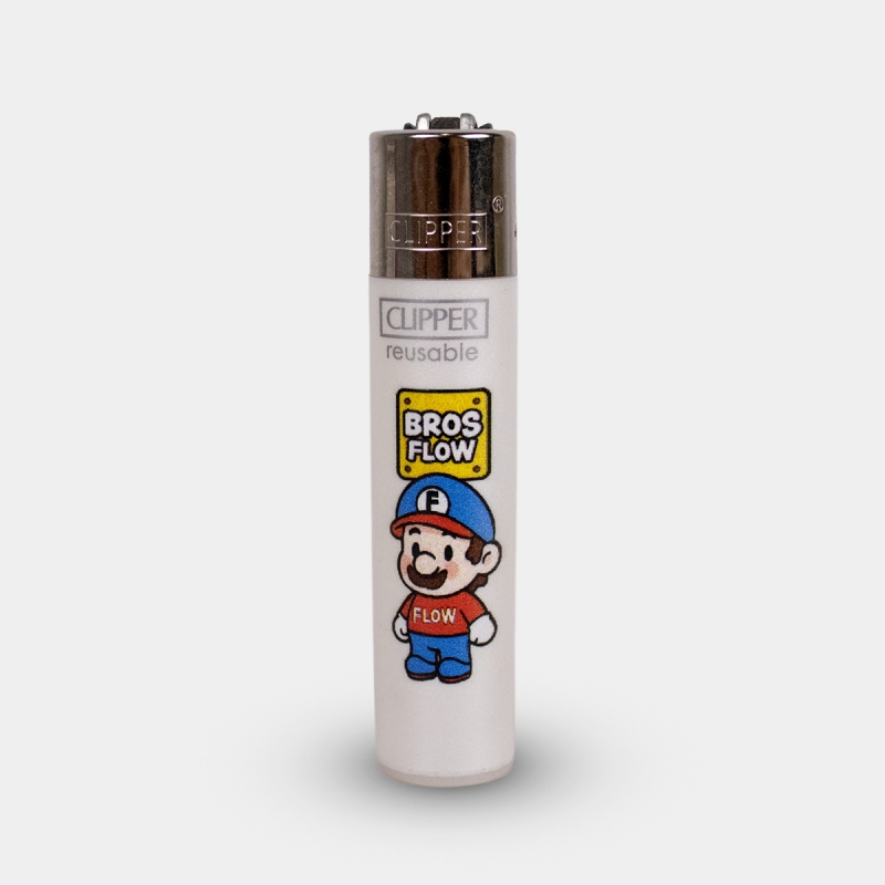 Briquet Clipper Flow Movie Mario
