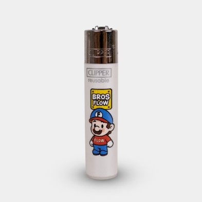 Briquet Clipper Flow Movie Mario