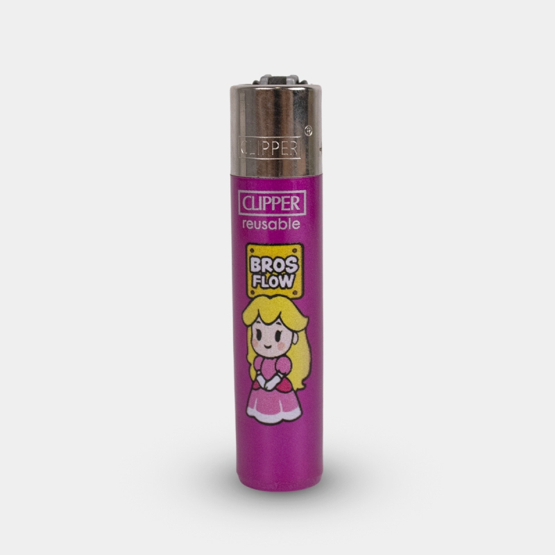 Briquet Clipper Flow Movie Peach