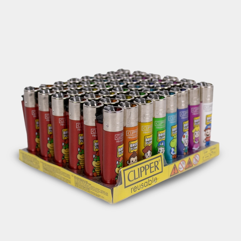 Briquet Clipper Flow Movie en boîte