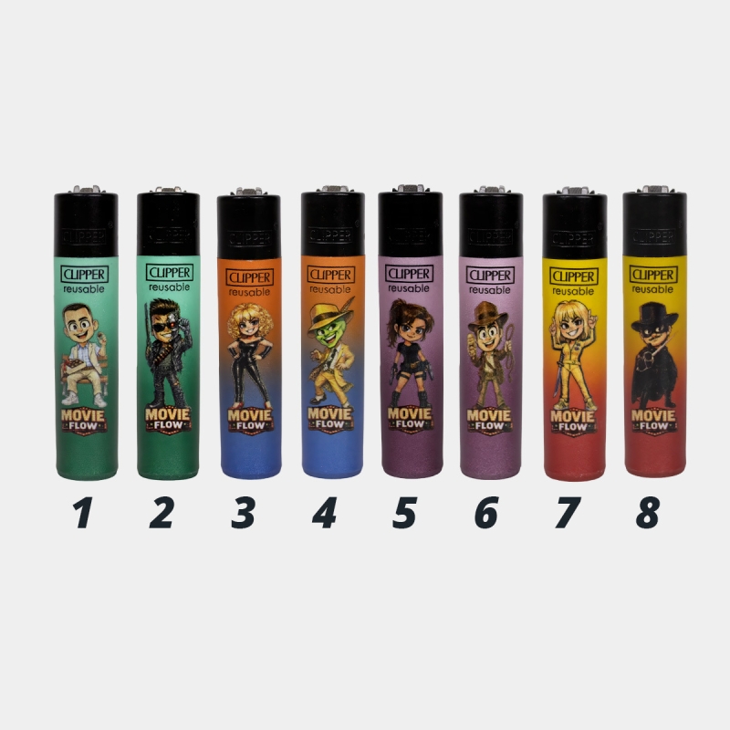 View Briquet Clipper Flow Movie