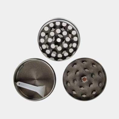Grinder 3 parties The Bulldog en aluminium - Grow Barato