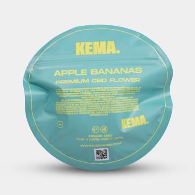 Fleurs Apple Bananas Cali CBD KEMA 18 %