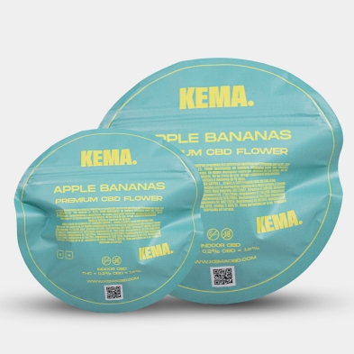 Fleurs Apple Bananas Cali CBD KEMA 18 %