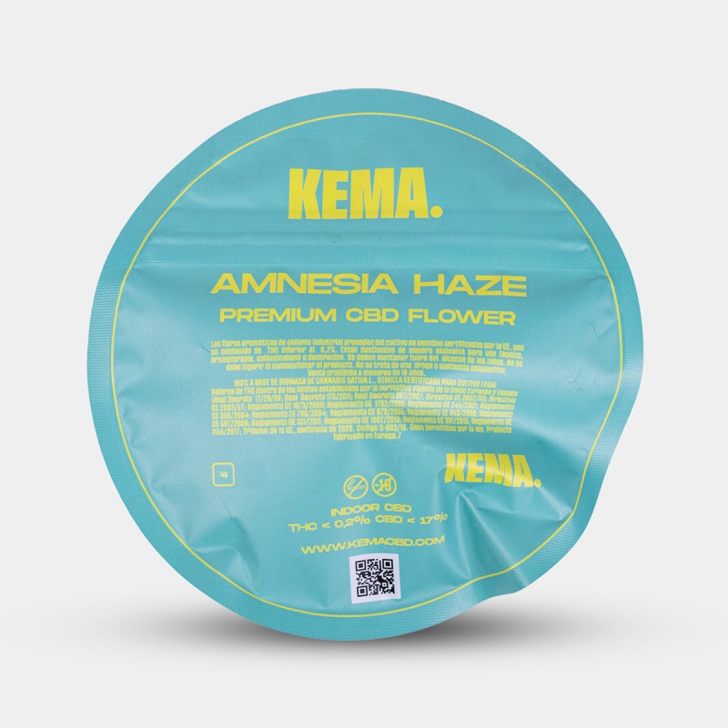 Fleurs de CBD KEMA « Amnesia Haze » 15 g