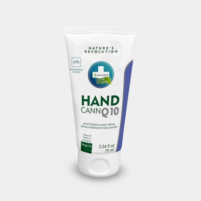 Handcann Crème de chanvre nourrissante pour les mains sèches 75 ml