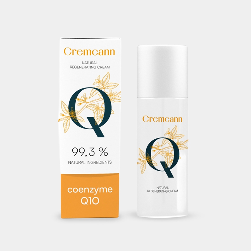 Cremcann Q10 50 ml | Crème Visage Régénérante au Chanvre