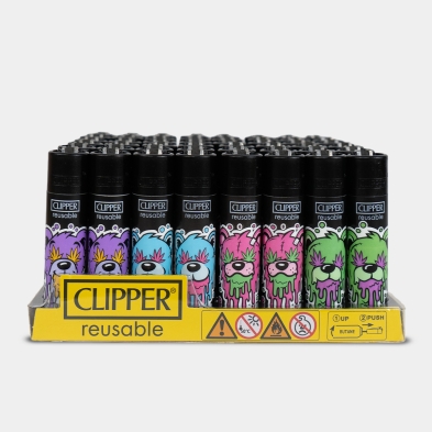 Briquet Clipper Juicy Bears | 4 designs à collectionner