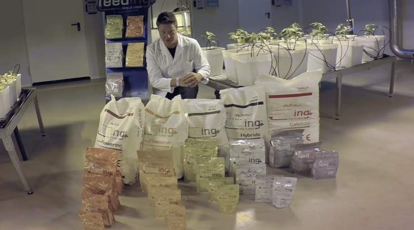 fertilisants powder feeding du green house