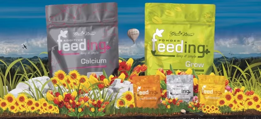 fertilisants powder feeding du green house