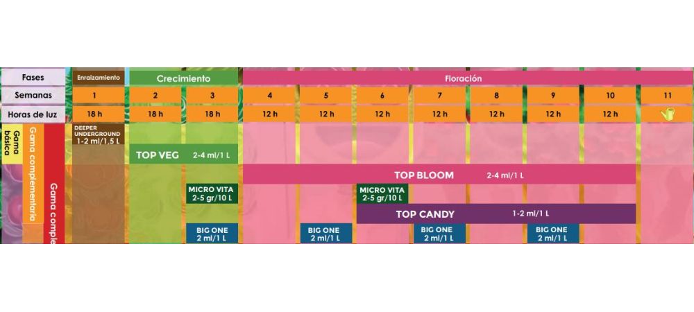 gamme complémentaire schéma de culture top crop
