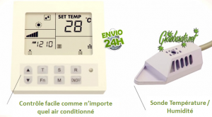 OptiClimate: le nouveau contrôleur de climat illustration télécommande opticlimate opticlimate: le nouveau controleur de climat