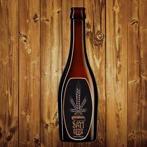 Satibeer, la bière élaborée au Chanvre photo bouteille Satibeer satibeer la biere au Chanvre