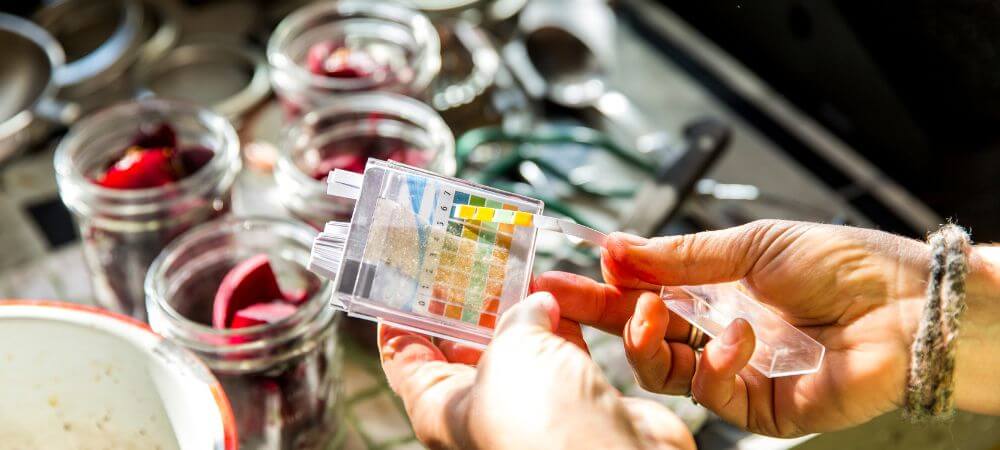 réactifs chimiques pour tester le pH de la terre