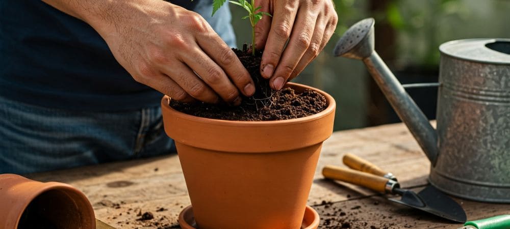 quand rempoter les plantes d'intérieur