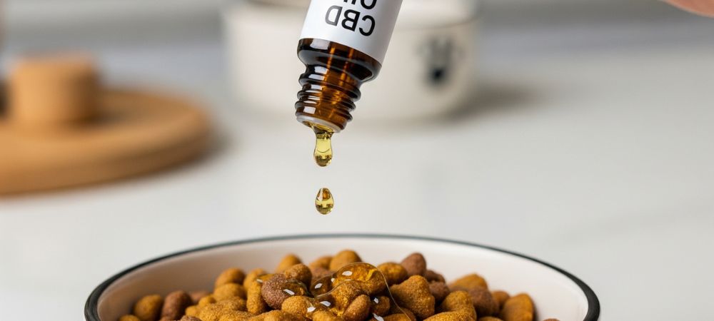 meilleur cbd pour chien dans la nourriture